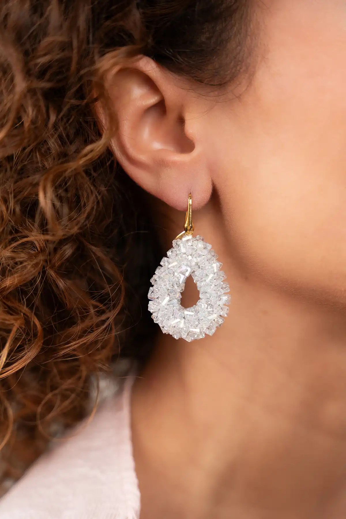 Crystal Silver Oorbellen Marieke Drop S Rawlott-theme.productDescriptionPage.SEO.byTheBrand
