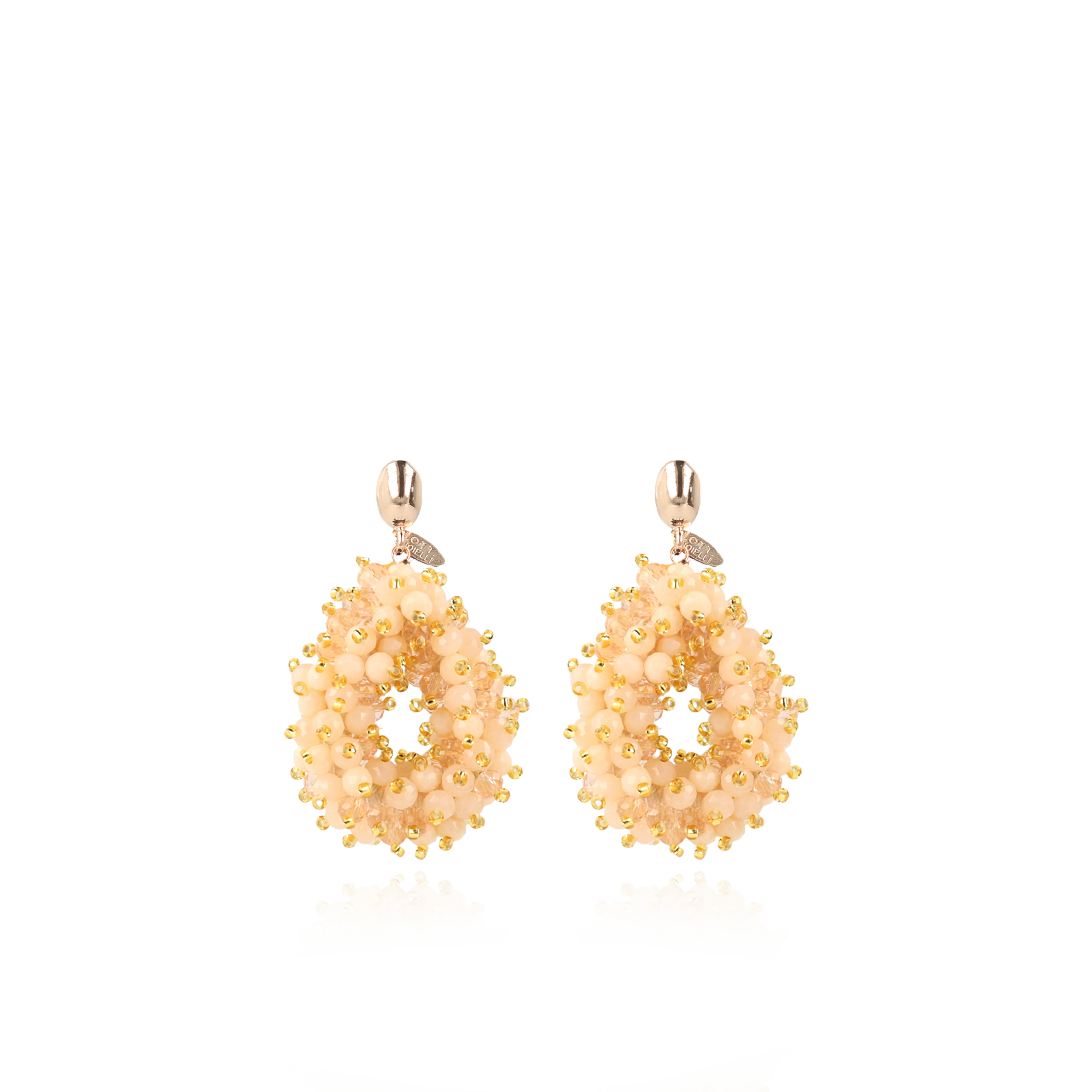 Mixed Oranje Oorbellen Louise Double Stones Drop Slott-theme.productDescriptionPage.SEO.byTheBrand