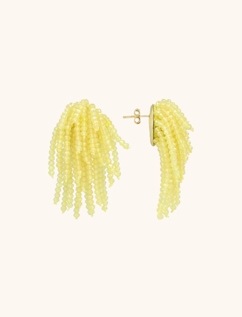 Lemon Earrings Babette Glassberry Waterfall S  