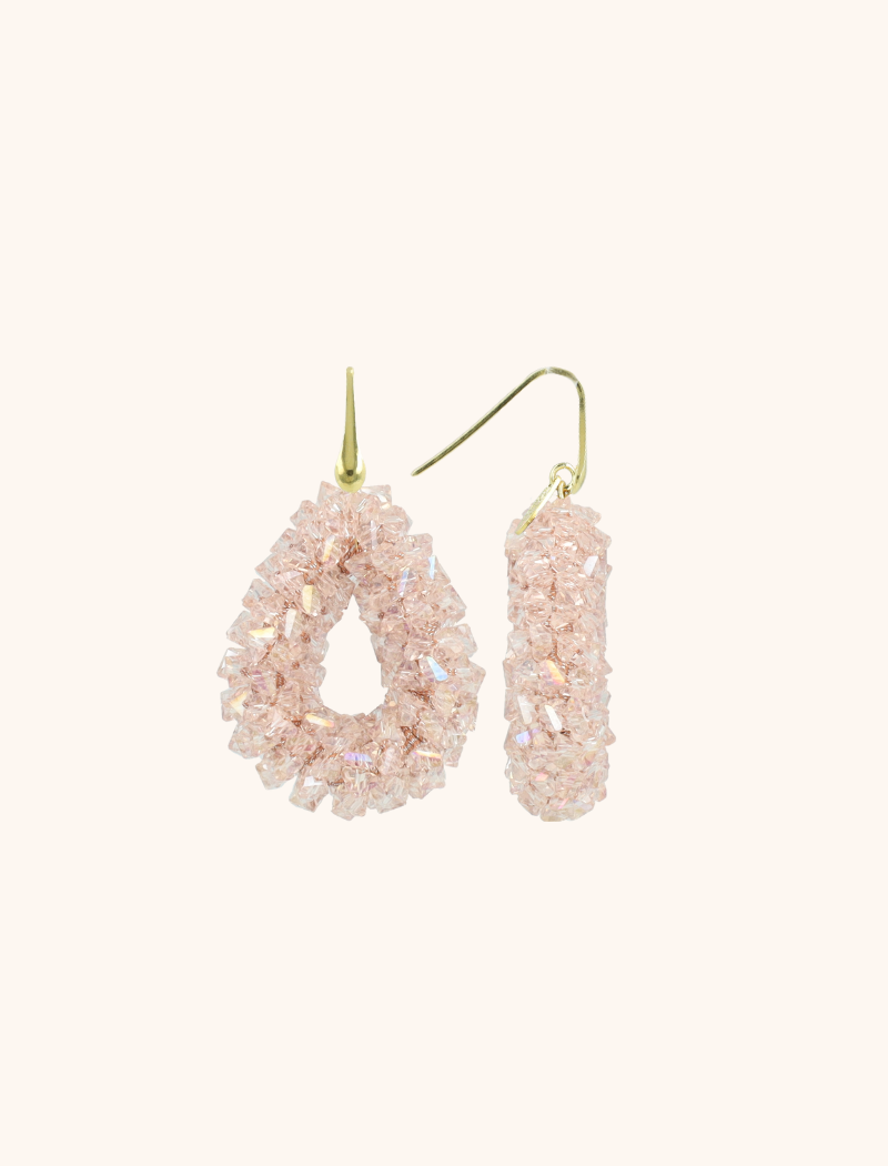 Crystal Pink Oorbellen Marieke Drop S Rawlott-theme.productDescriptionPage.SEO.byTheBrand