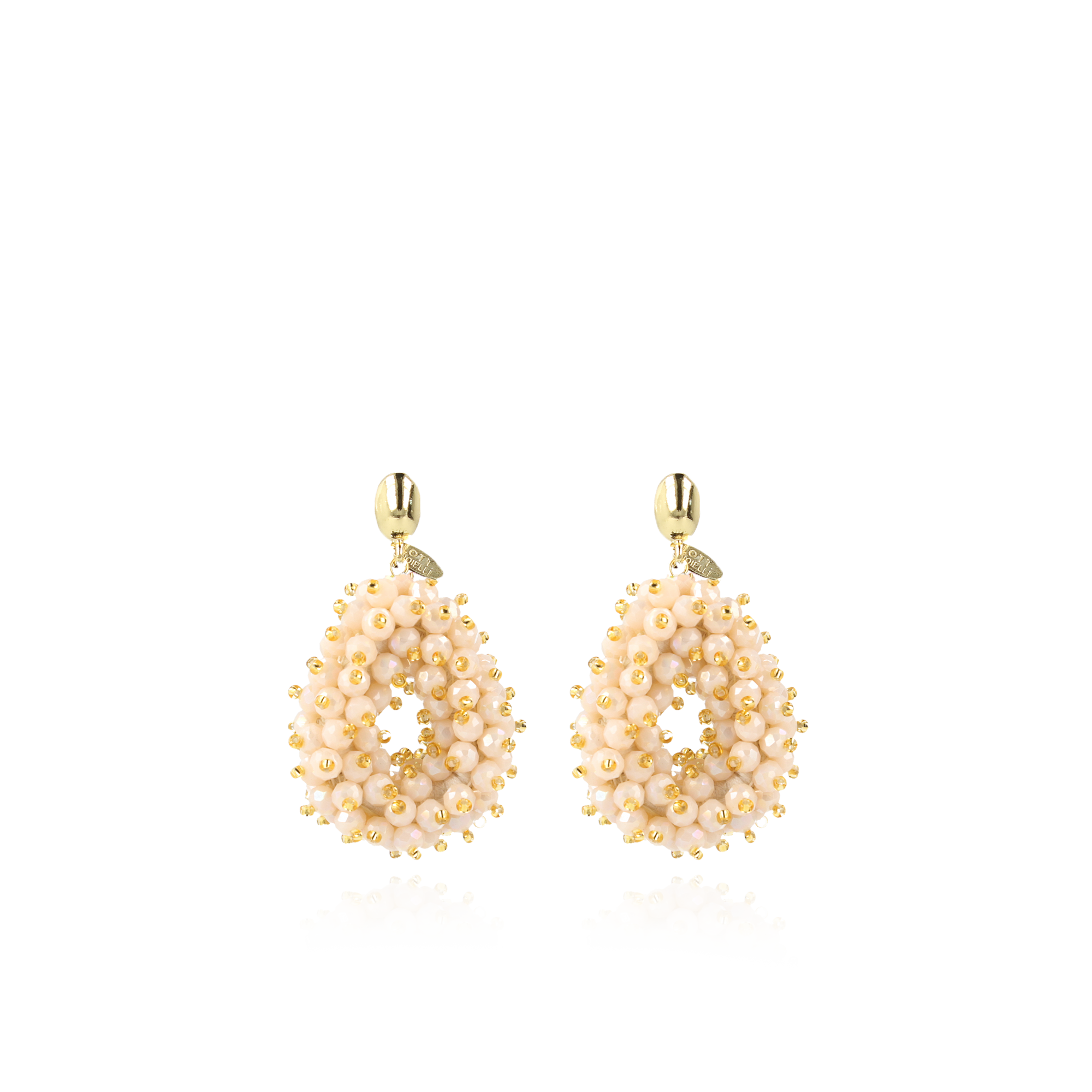 Crème Oorbellen Louise Double Stones Drop Slott-theme.productDescriptionPage.SEO.byTheBrand