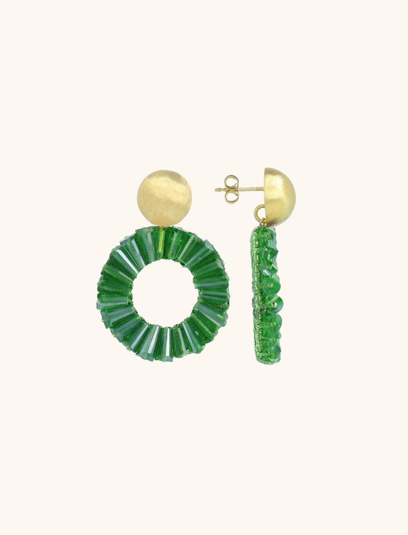 Groene Oorbellen Danee Cirkellott-theme.productDescriptionPage.SEO.byTheBrand