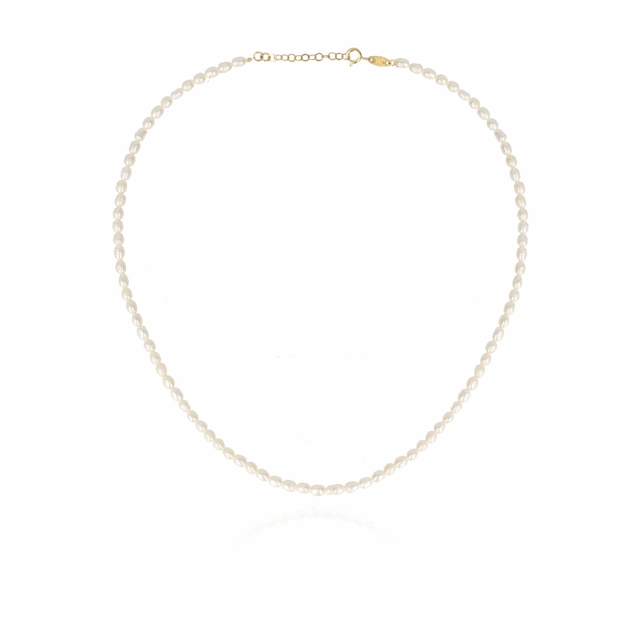 Little oval pearls necklace 