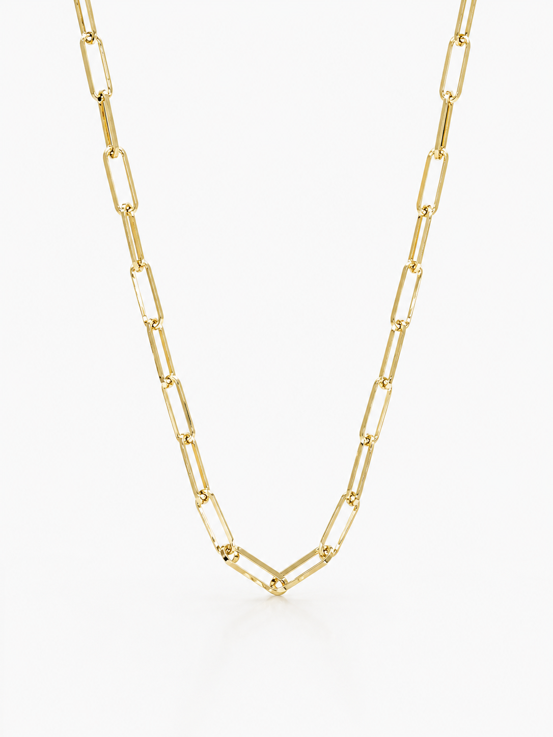 BRASS - Gold Necklace Closed Forever Medium