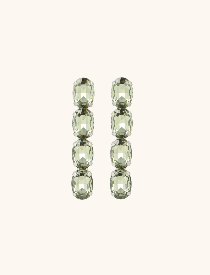 Maudi Oorbellen Ovaal Waterval Vier Stenen M Zwarte Diamantlott-theme.productDescriptionPage.SEO.byTheBrand