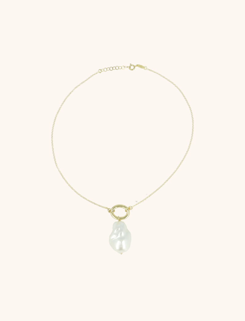 Ovale Asymmetrische Parel Ketting XL  lott-theme.productDescriptionPage.SEO.byTheBrand