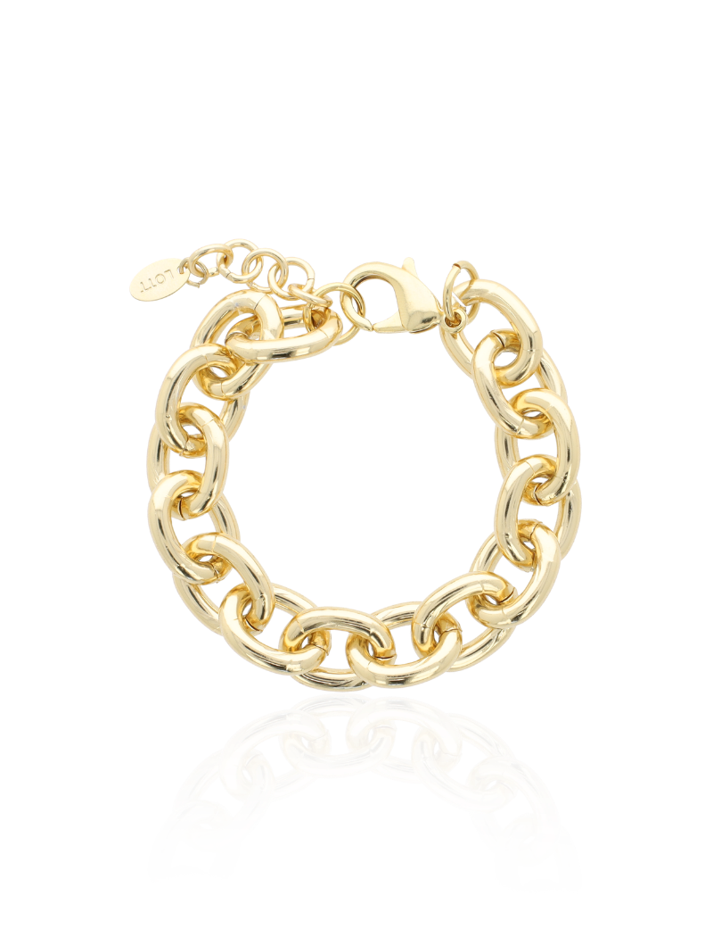 Alessia - CLA Bracelet Cable M - Soft Gold