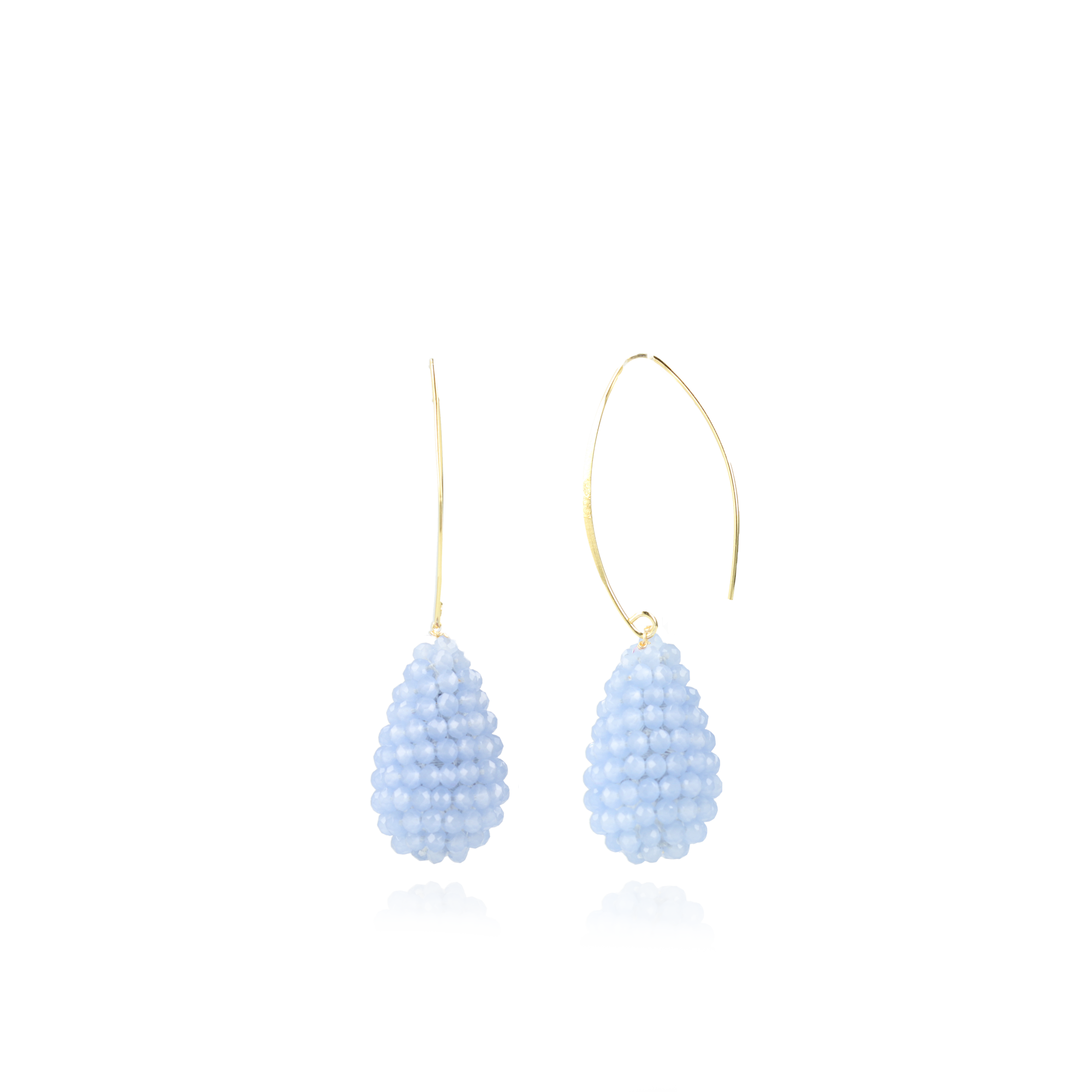 Baby Blauwe Oorbellen Amy Glassberry Cone Slott-theme.productDescriptionPage.SEO.byTheBrand