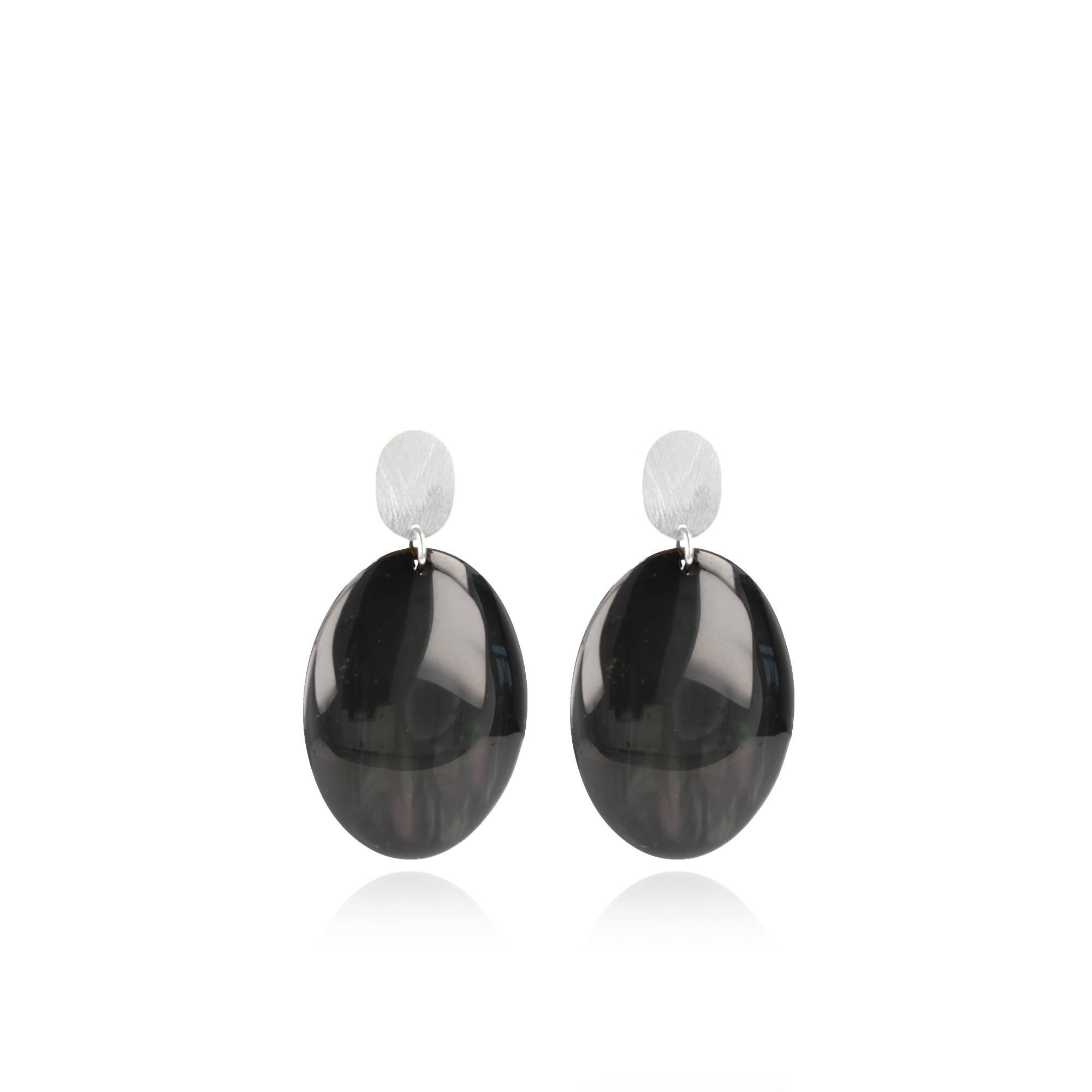 Schwarze Ohrringe Sirius Ovallott-theme.productDescriptionPage.SEO.byTheBrand