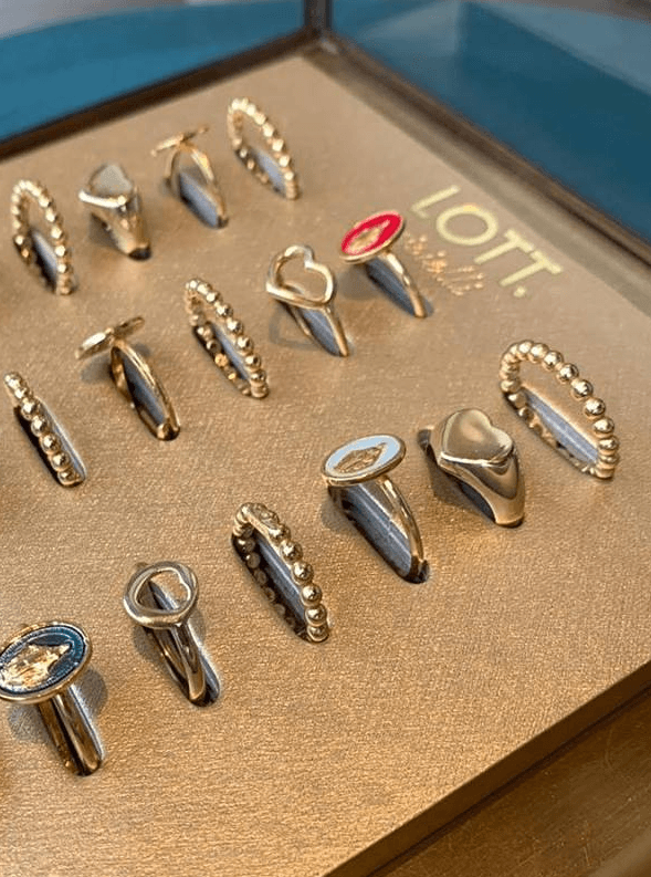 Lott gioielli initial ring sales