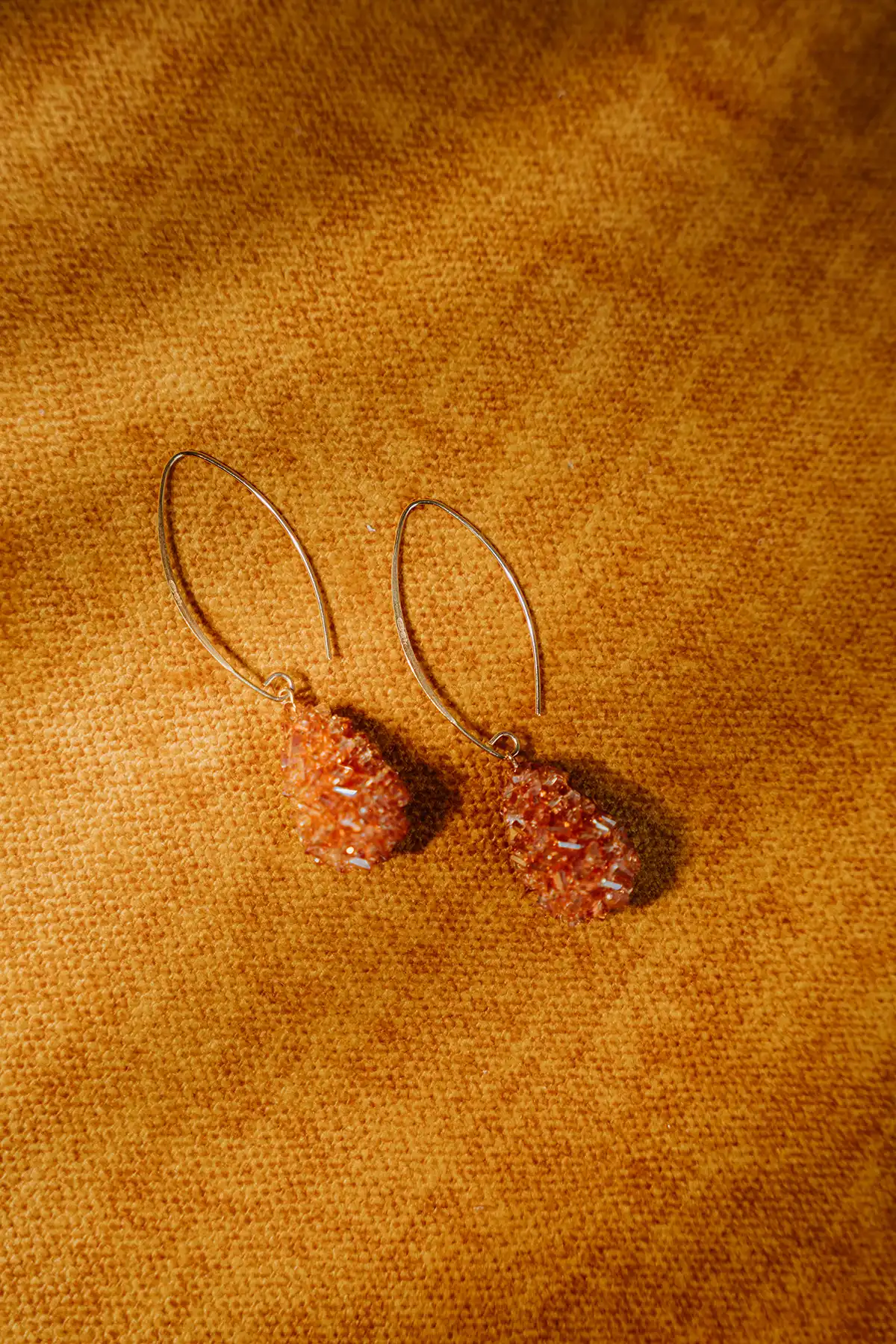 Oranje Oorbellen Amy Cone S lion