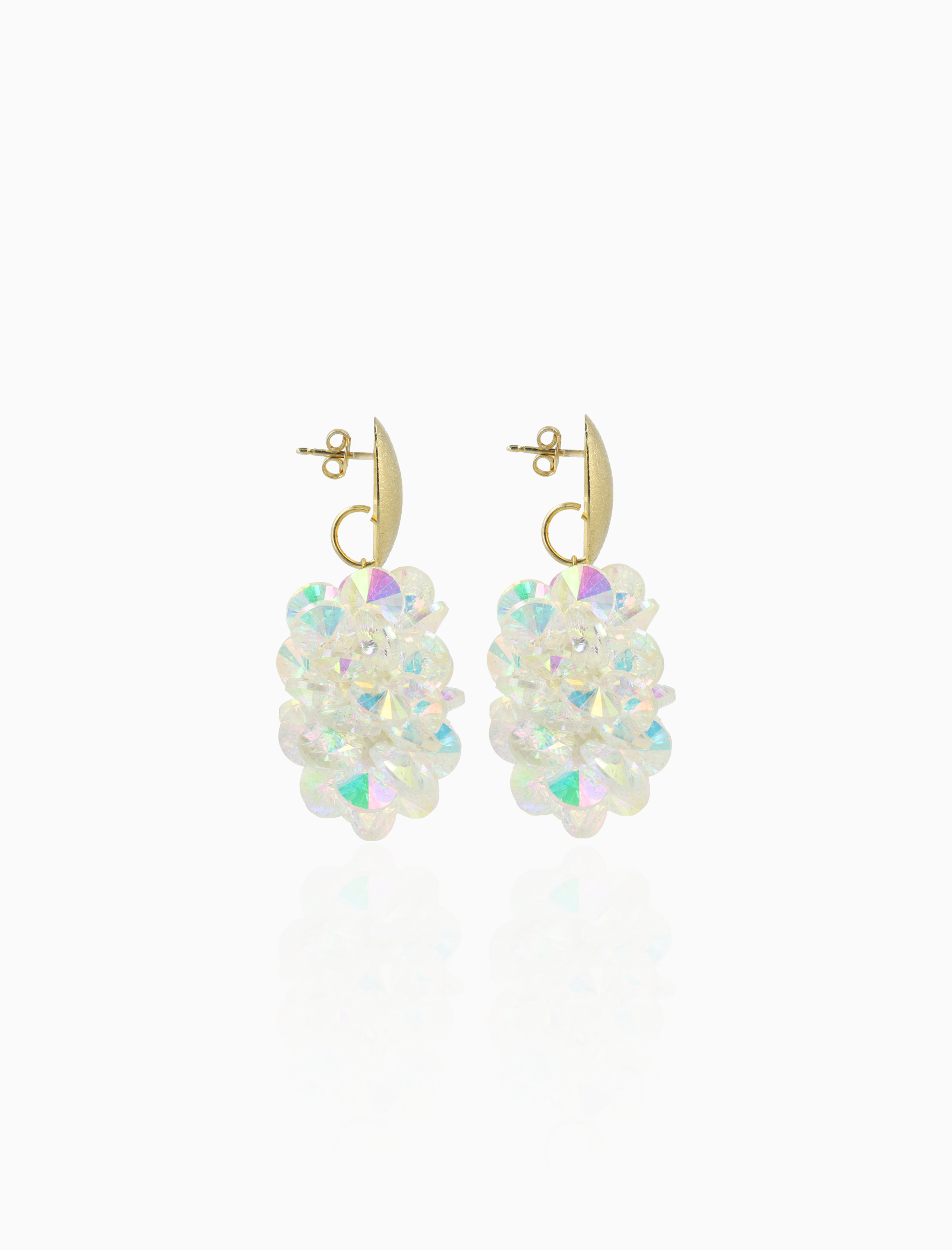 Crystal Holo Oorbellen Sam Crystal Sequins