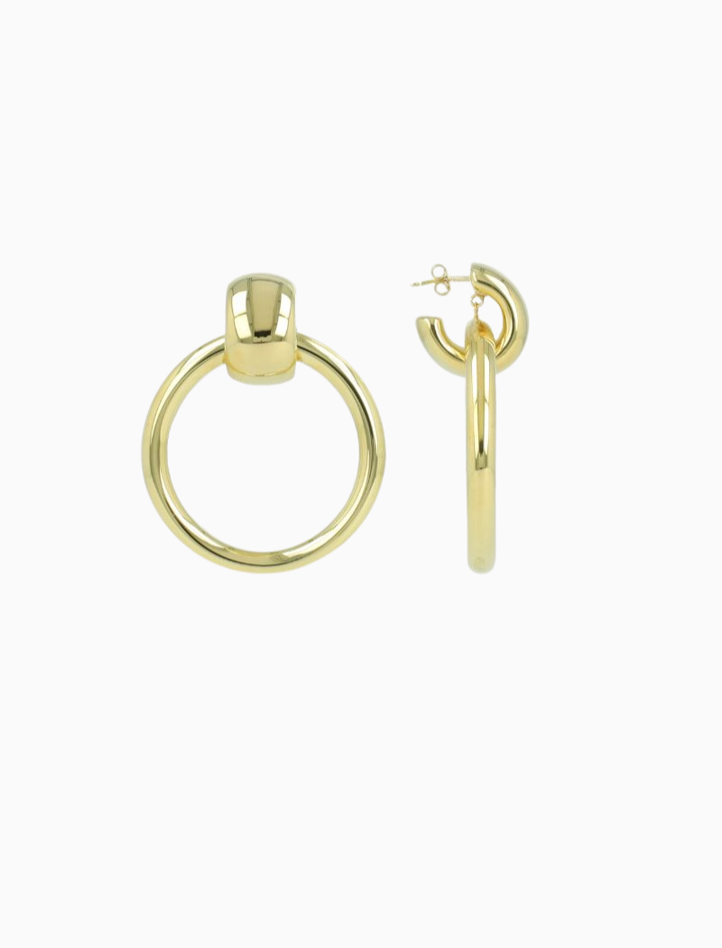 Klassischer Ohrring Monique Creole Gold