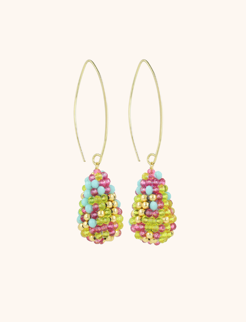 Blauwe Mix Gold Oorbellen Amy Cone Slott-theme.productDescriptionPage.SEO.byTheBrand