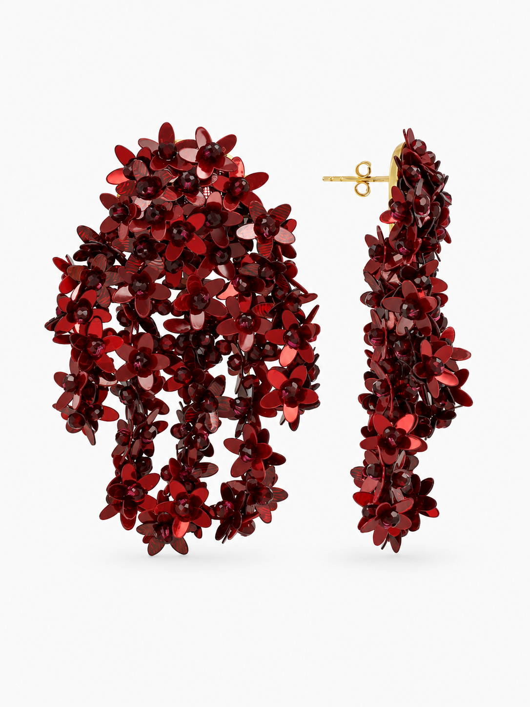 Bordeaux Double Flower Rain Fleur