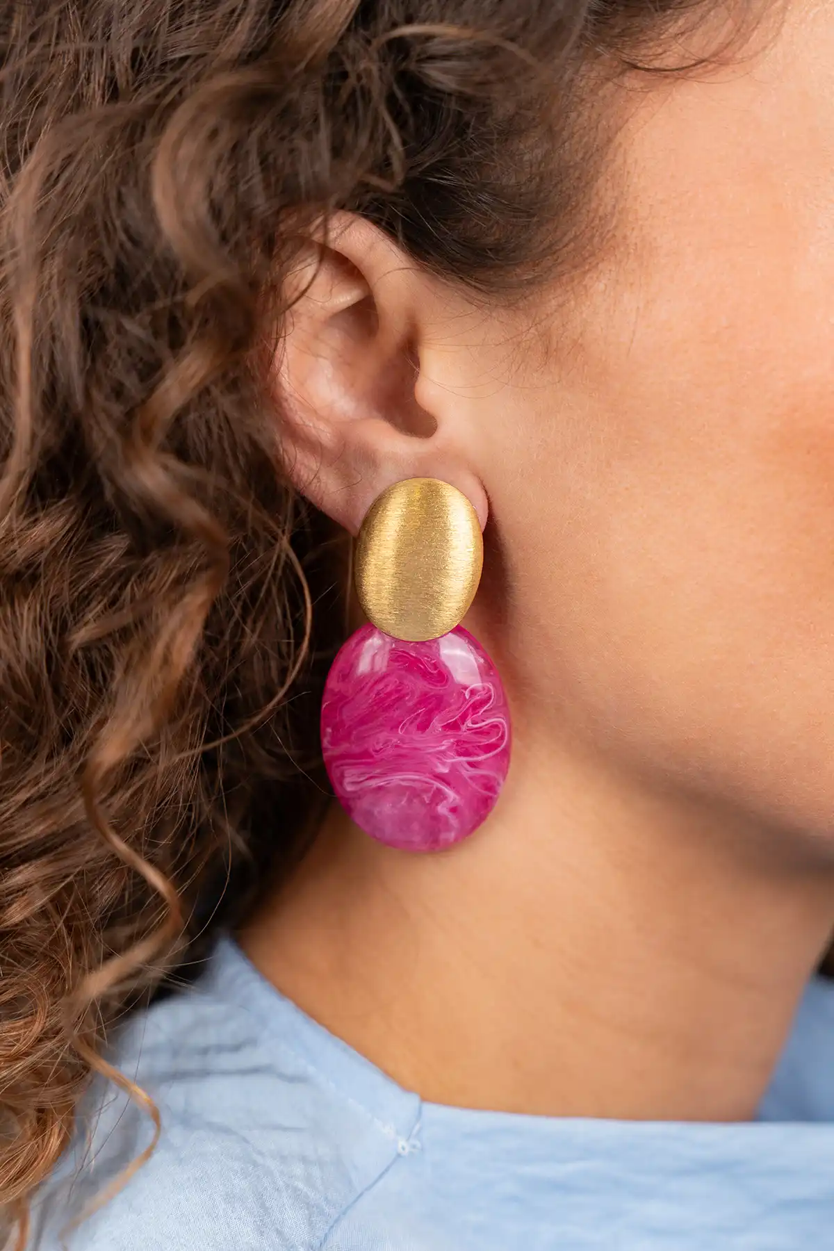 Fuchsia Ohrringe Sirius Closed Bugle Oval S  lott-theme.productDescriptionPage.SEO.byTheBrand
