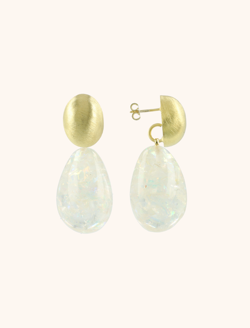 Crystal Earrings Merel Oval Droplott-theme.productDescriptionPage.SEO.byTheBrand