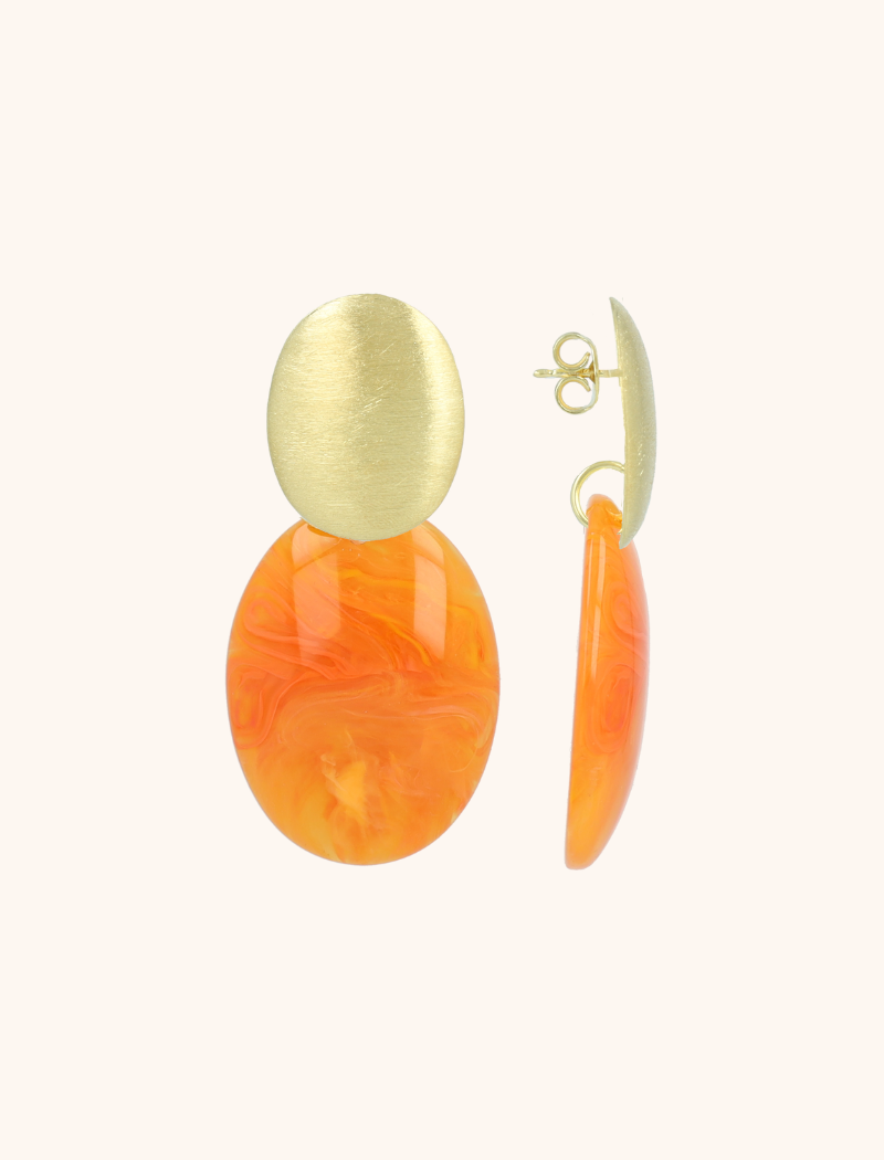 Orange Ohrringe Sirius Closed Bugle Oval S  lott-theme.productDescriptionPage.SEO.byTheBrand