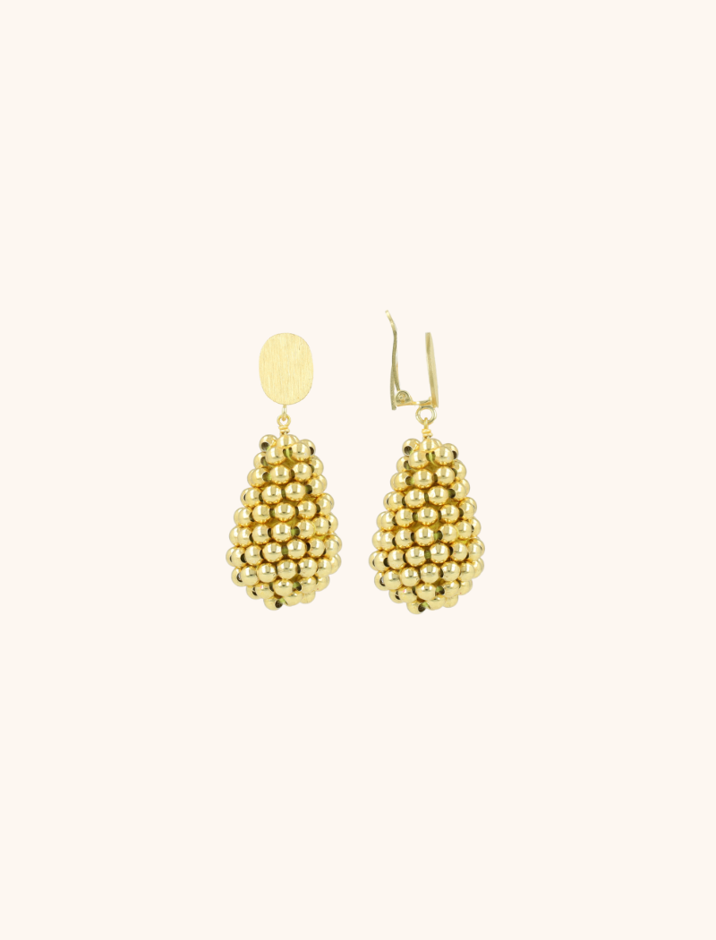 Gold Earrings Amy Cone XS Clip