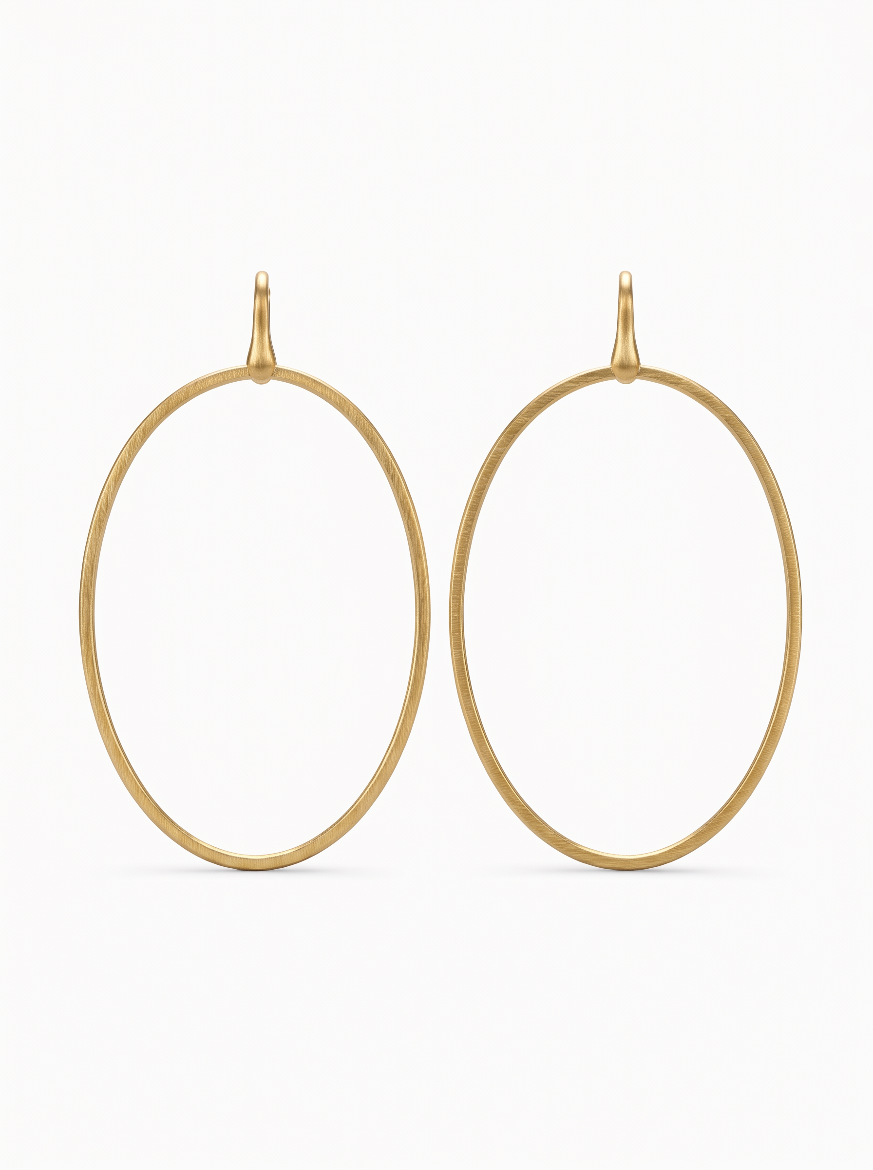 BRASS - Gold Brushed Oval Brushed