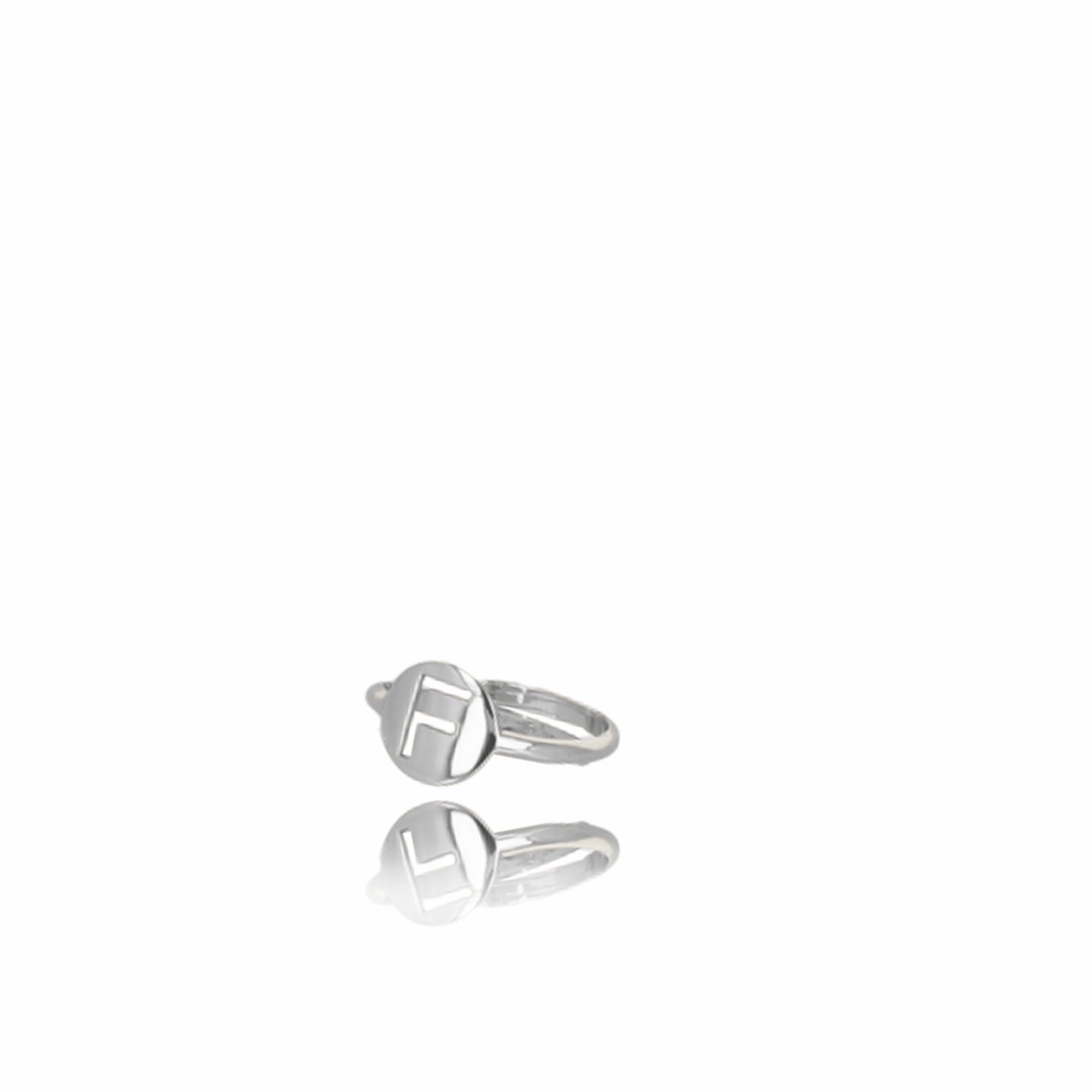 Zilveren ring Initial Smalllott-theme.productDescriptionPage.SEO.byTheBrand