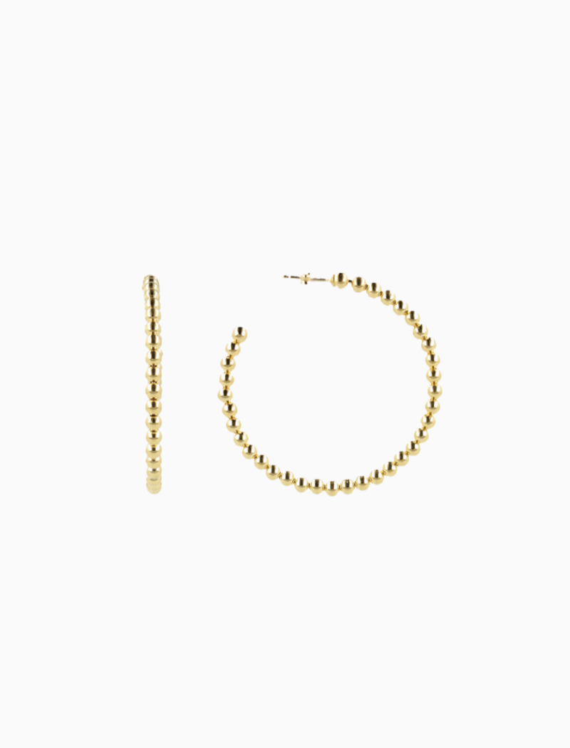 Classic oorbellen Fleur Ball Creool L