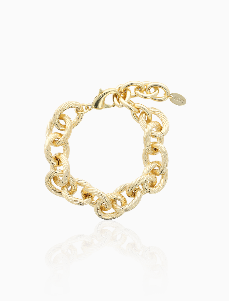 Elira - CLA Bracelet Cable Rope M - Soft Gold