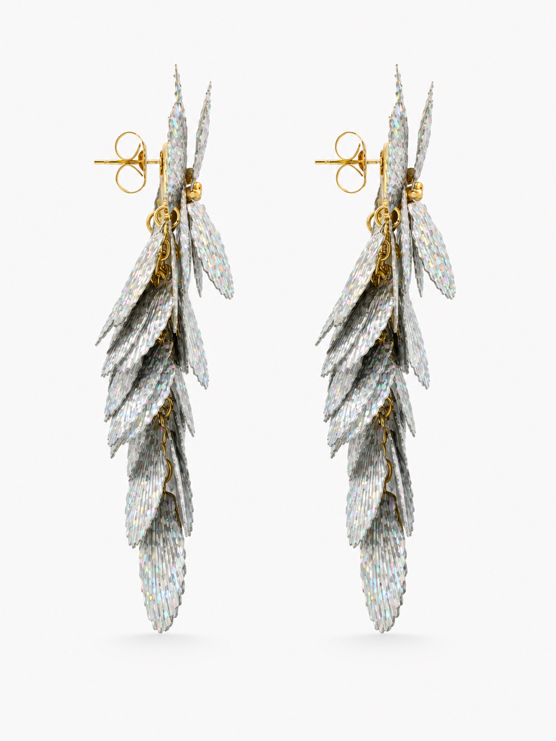 PRE-ORDER - Aqua Ohrringe Charlize Shell Rain