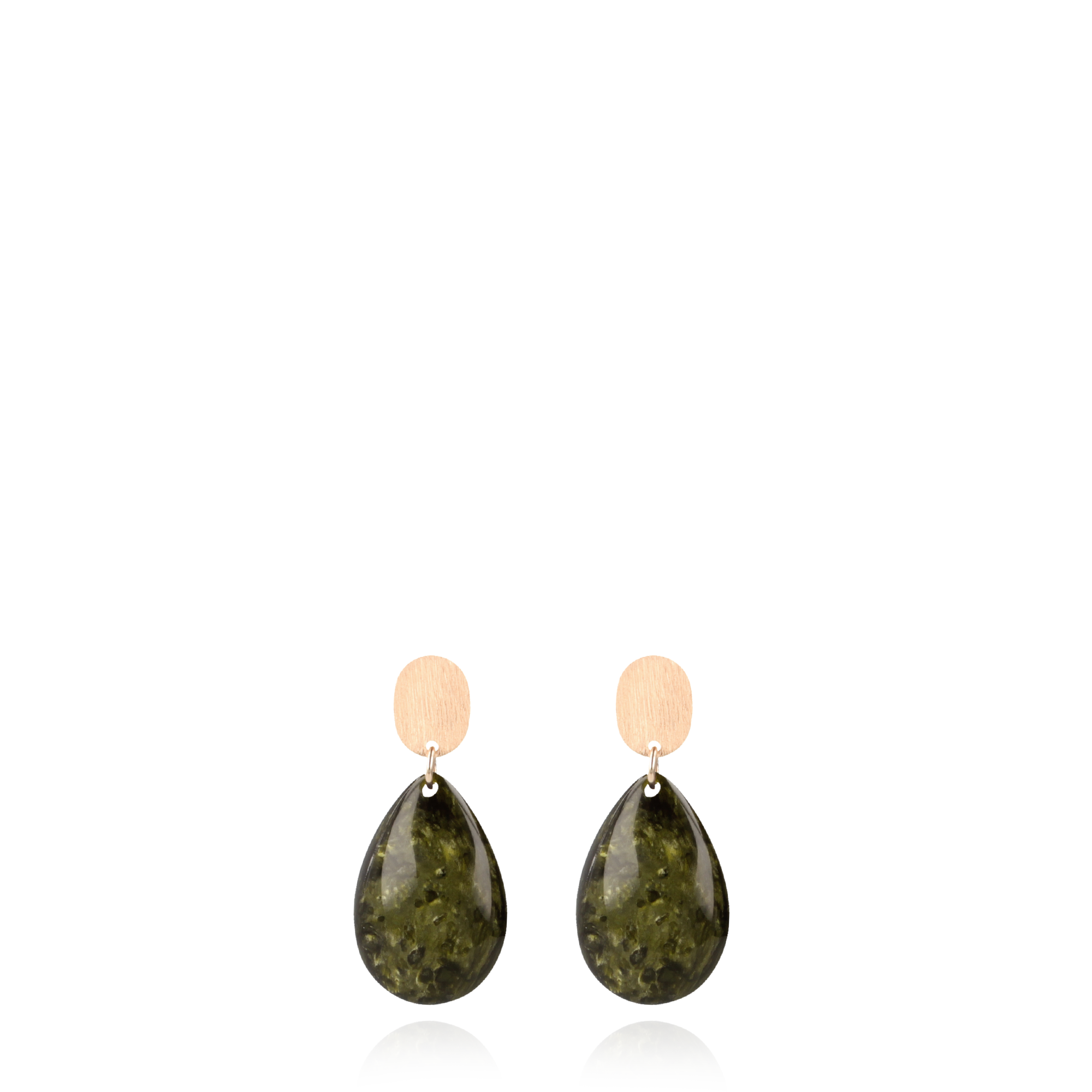 Marble Donker Groene Oorbellen Druppel Slott-theme.productDescriptionPage.SEO.byTheBrand