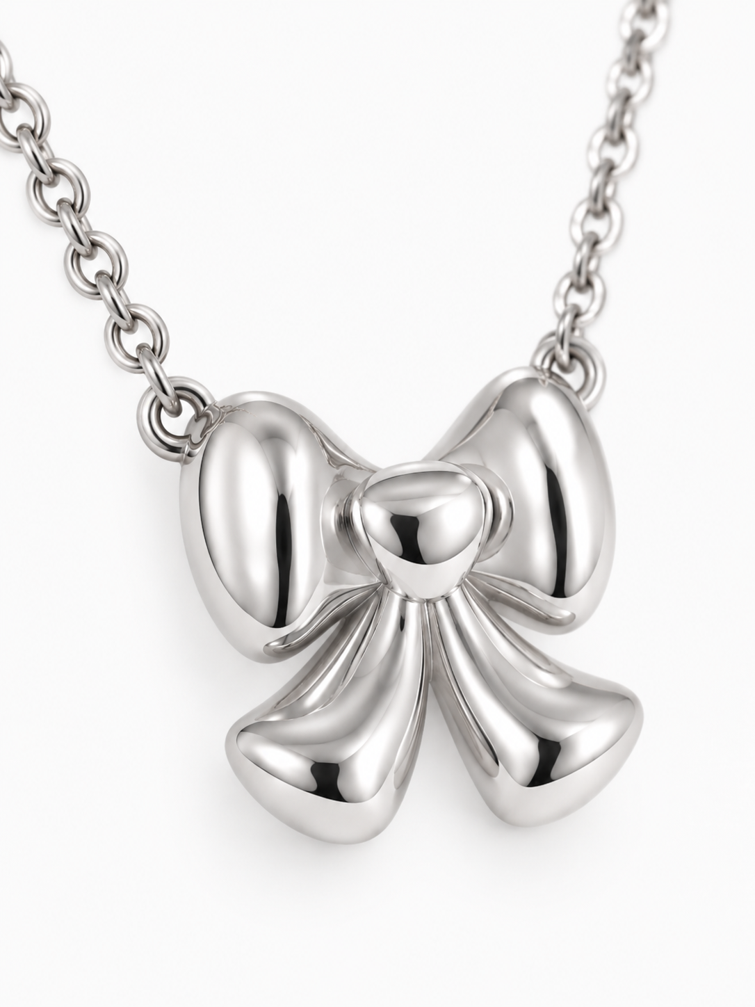 Strik Ketting Zilver