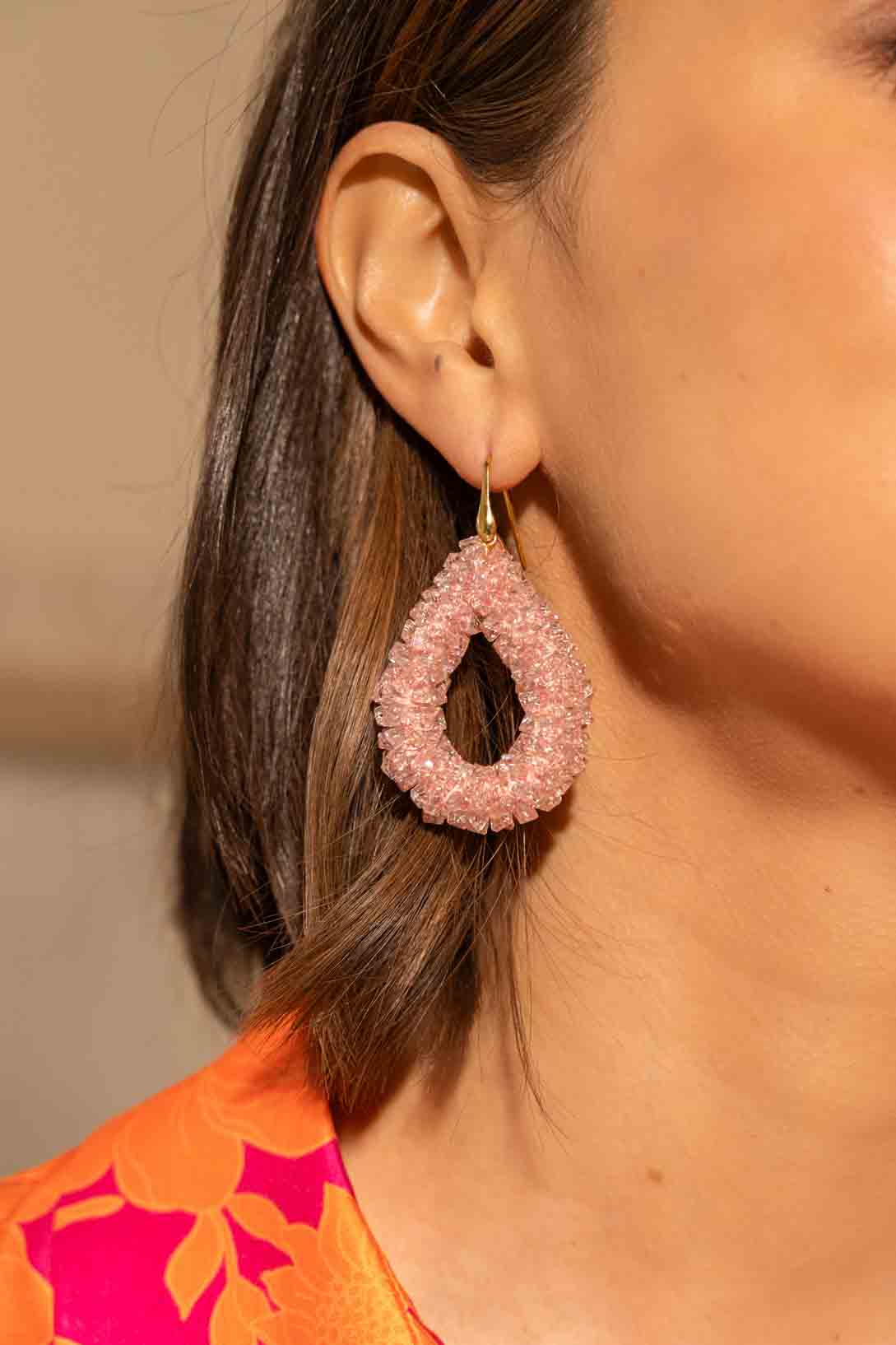 Pink Earrings Marieke Drop L Rawlott-theme.productDescriptionPage.SEO.byTheBrand