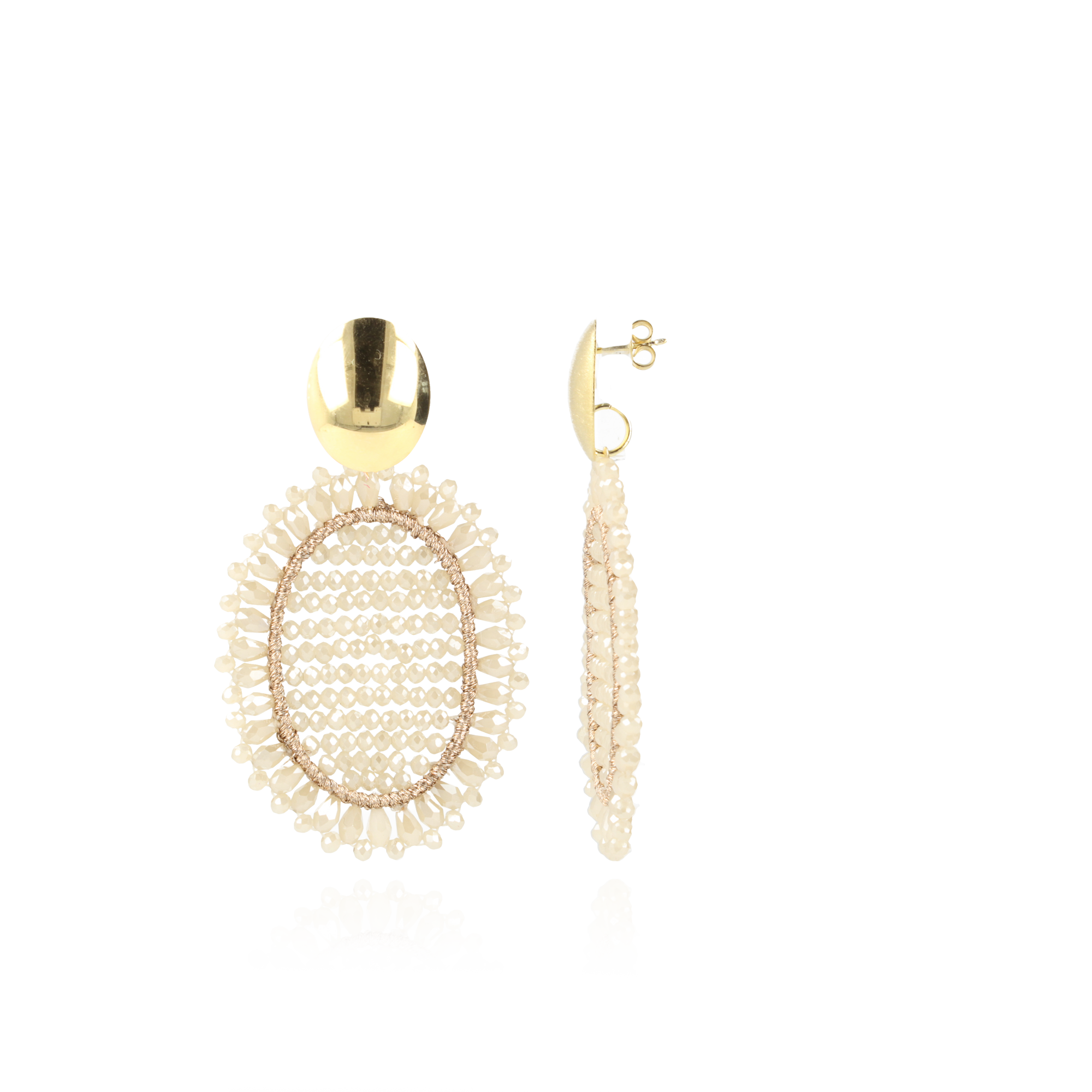 Beige Oorbellen Do Ovallott-theme.productDescriptionPage.SEO.byTheBrand