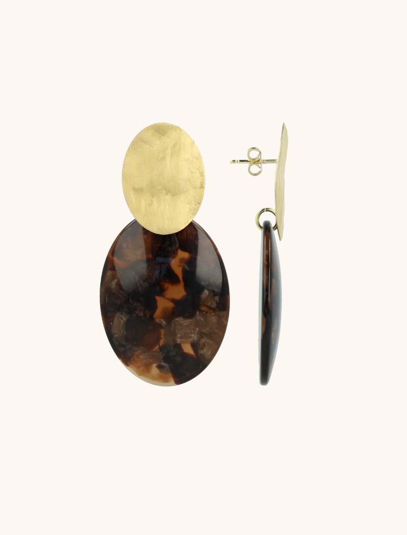 Bruine Oorbellen Celia Buglelott-theme.productDescriptionPage.SEO.byTheBrand
