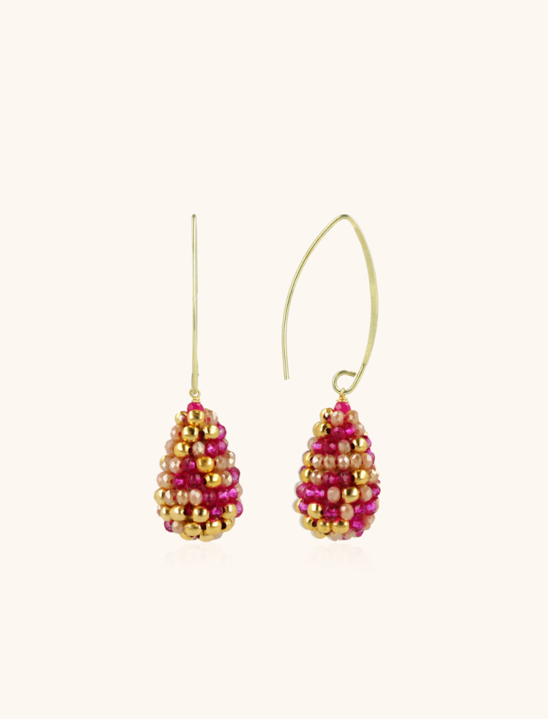 Fuchsia Tangerine Oorbellen Amy Cone XSlott-theme.productDescriptionPage.SEO.byTheBrand