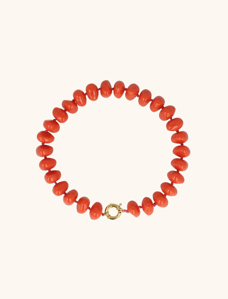 Rode Ketting Nima Big Stoneslott-theme.productDescriptionPage.SEO.byTheBrand