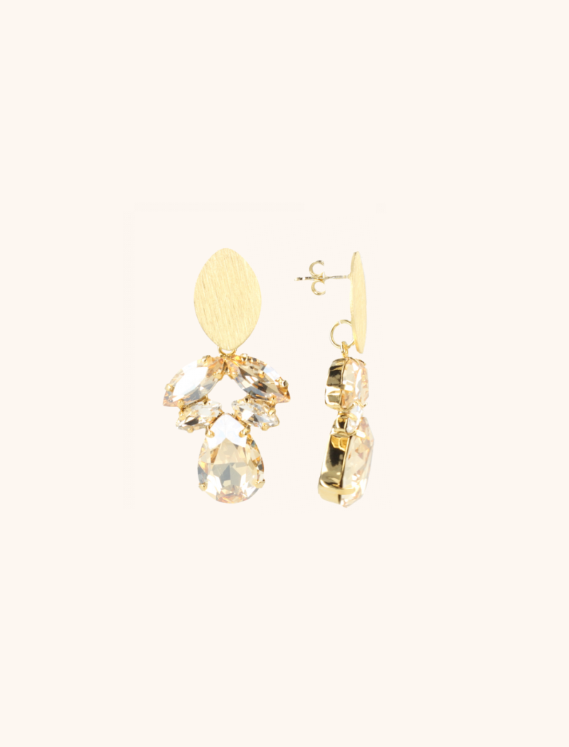 Strass oorbellen Joni 