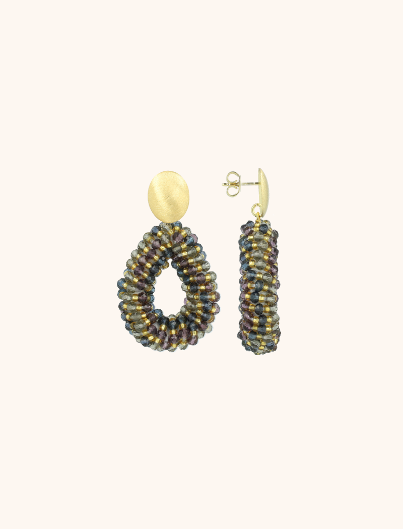 Elemental Mix Earrings Berry Drop S