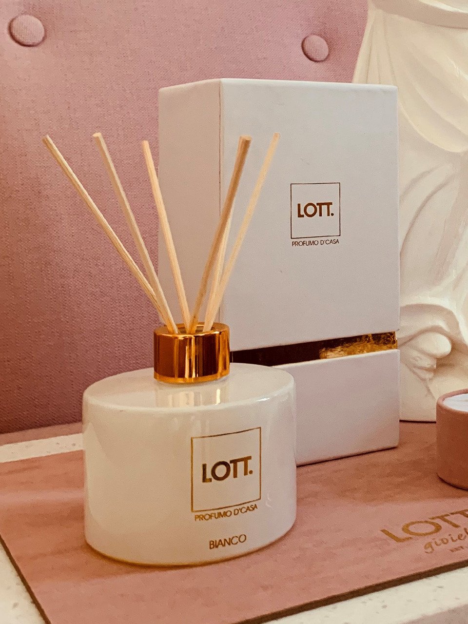 LOTT. Profumo D'Casa Diffusor Bianco