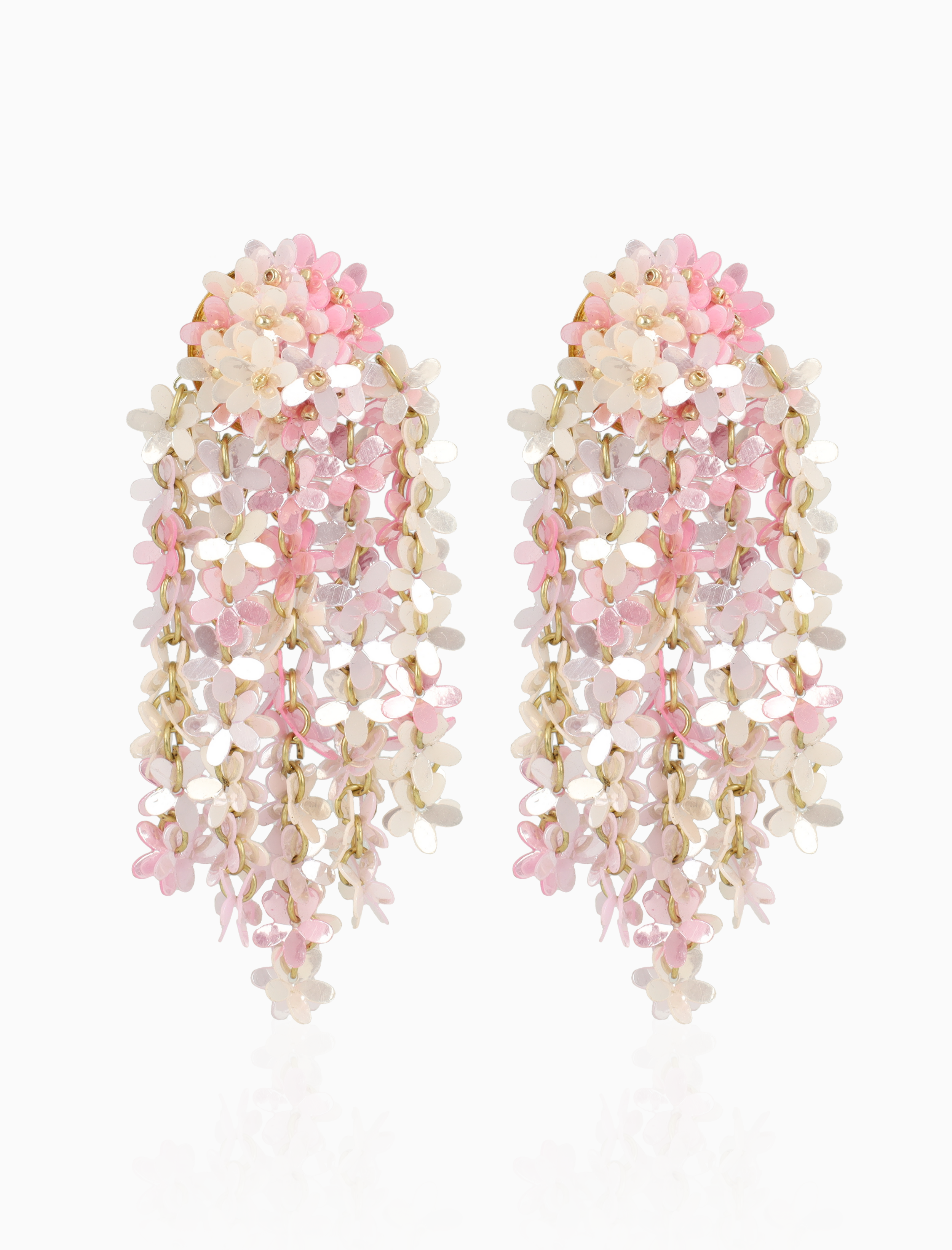 Pink Mix Oorbellen Fleur Flower Rain