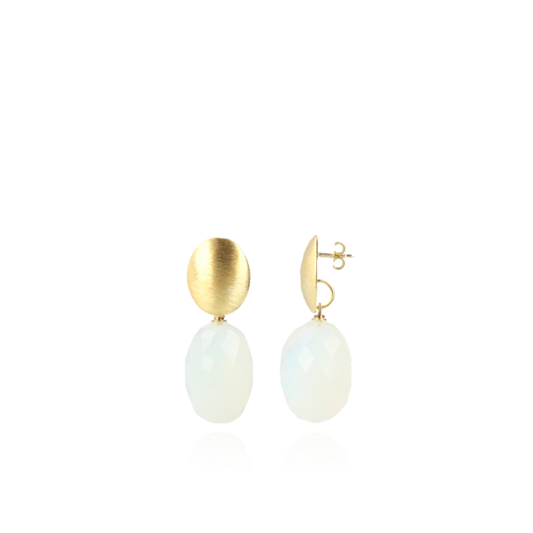 Moon Earrings Romijn Quartz L