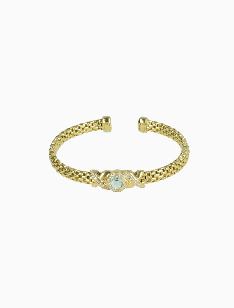 Classic Armband Popcorn Bangle