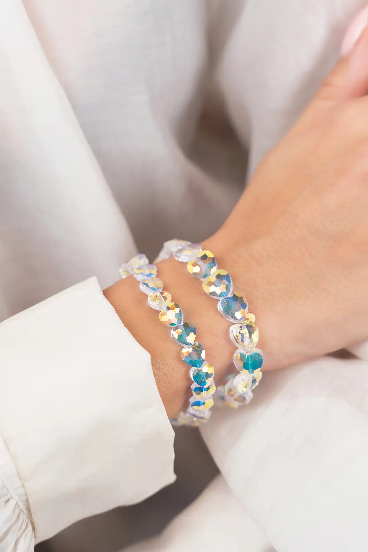 Zilveren Armband Hearts M Angel