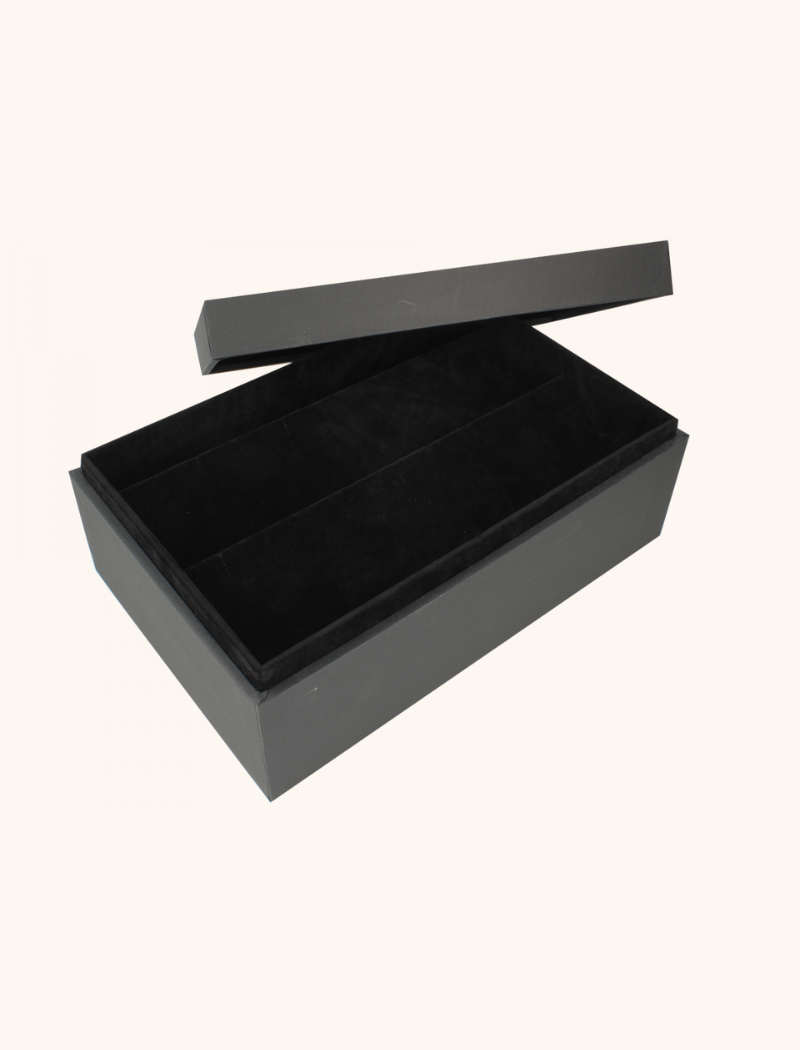 Black jewelry box 9 Pair - M