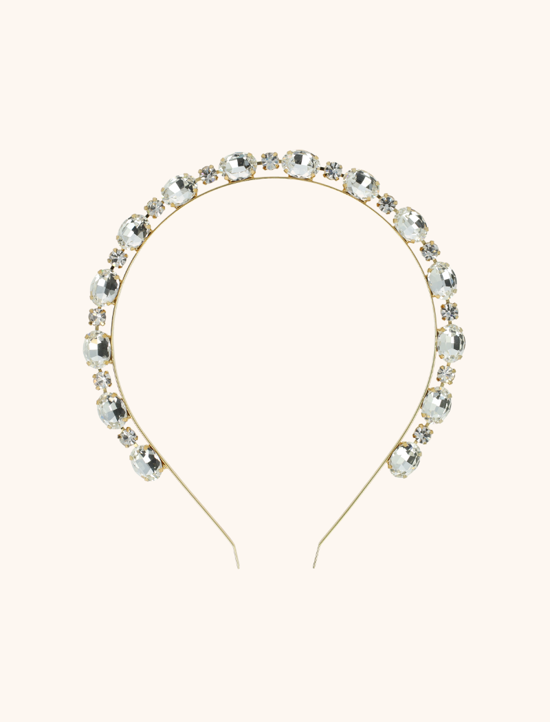 Kristall Tiara Elena Vertikal Oval