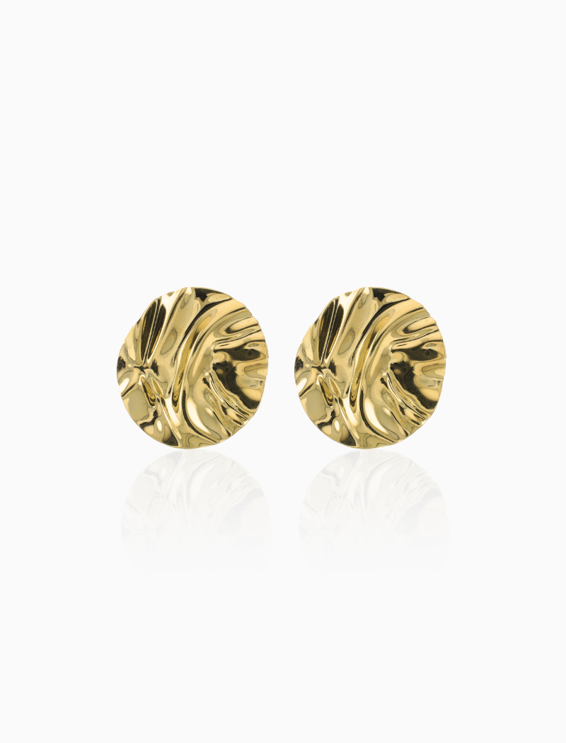 Classic Oorbellen Liquid Curved Round Diana