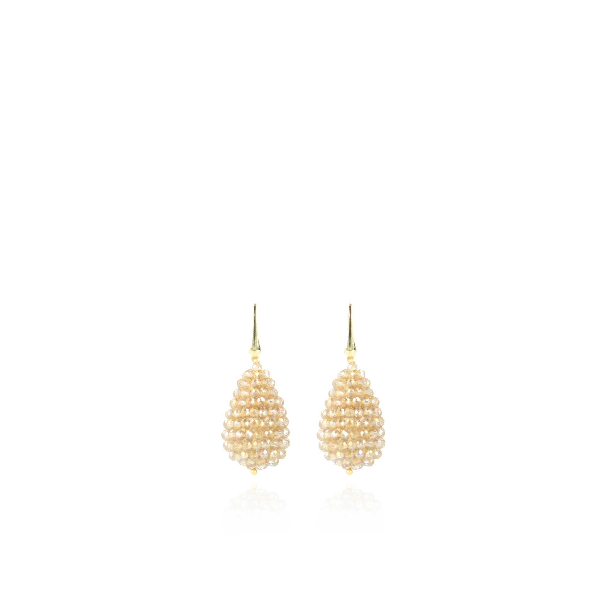 Champagne oorbellen Amy glassberry cone Slott-theme.productDescriptionPage.SEO.byTheBrand