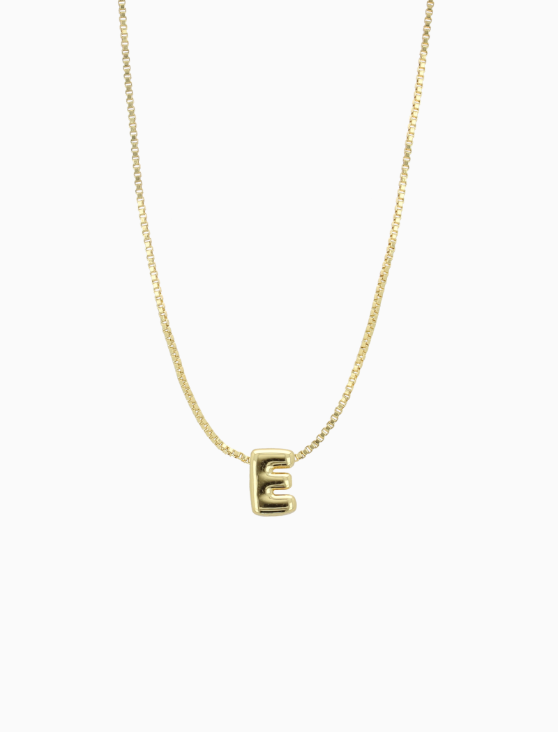 Goldene Halskette Mini Initial