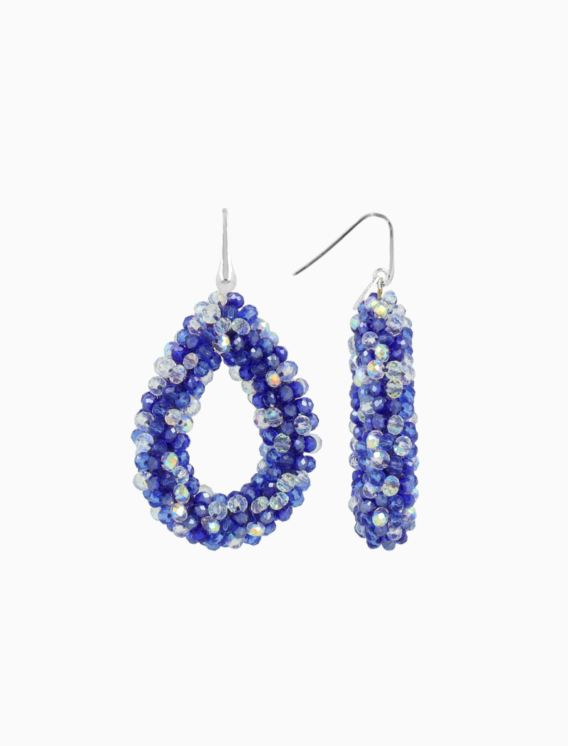 Blauwe Oorbellen Berry Drop L