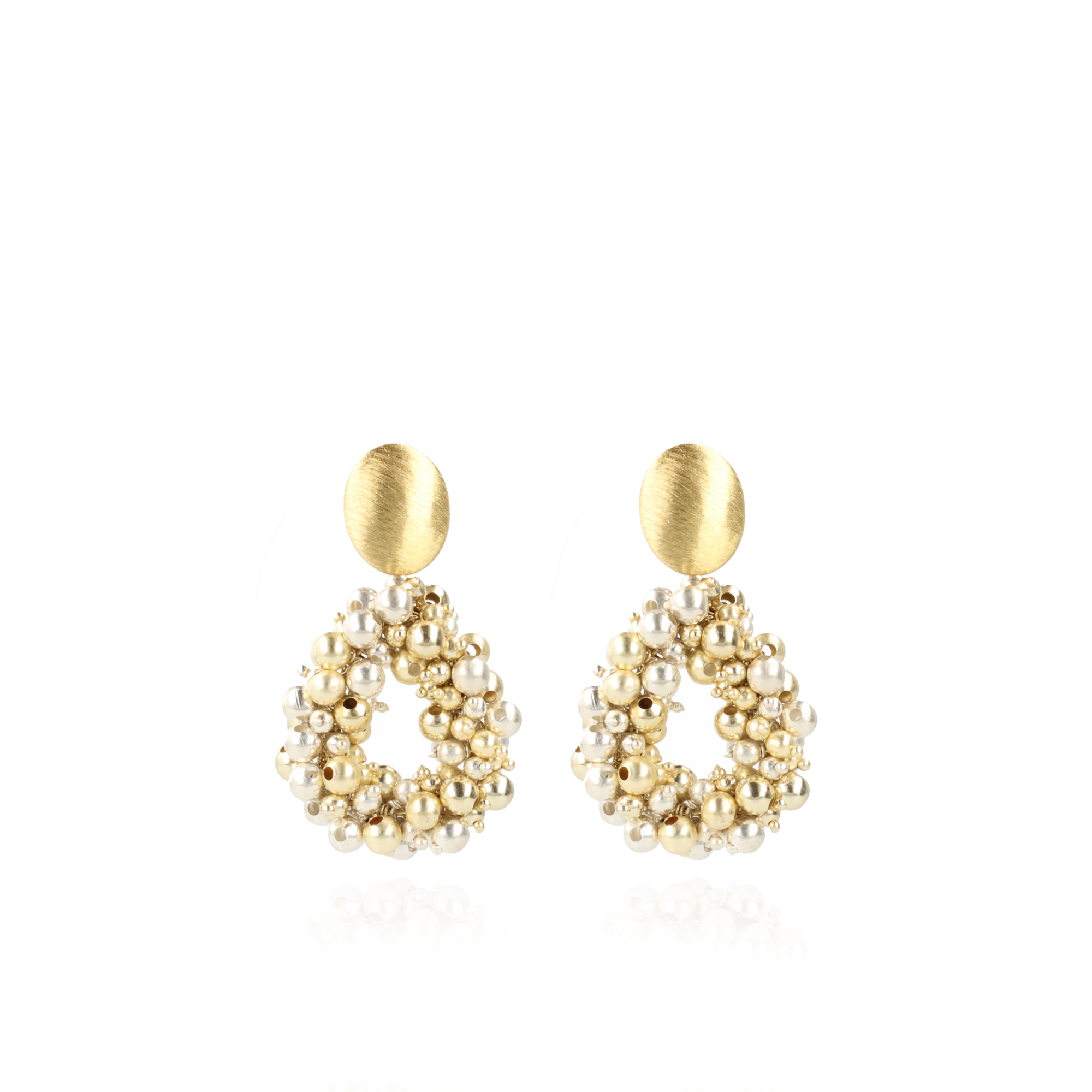 Goudkleurige Oorbellen Louise Irregular Double Stones Drop Llott-theme.productDescriptionPage.SEO.byTheBrand Goudkleurige Oorbellen Louise Irregular Double Stones Drop Llott-theme.productDescriptionPage.SEO.byTheBrand
