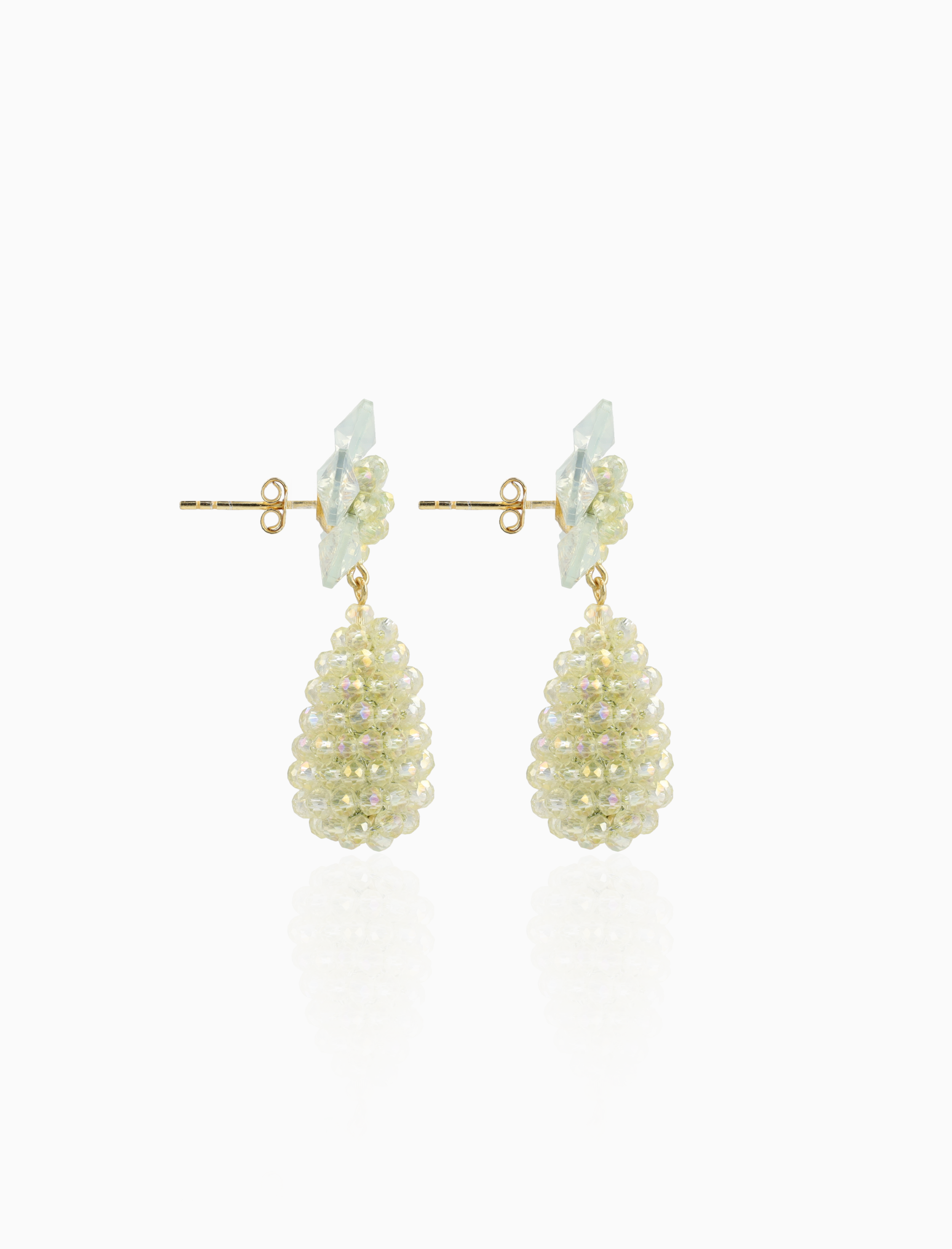 Mint Ohrringe Amy Cone XS mit Flower Stud